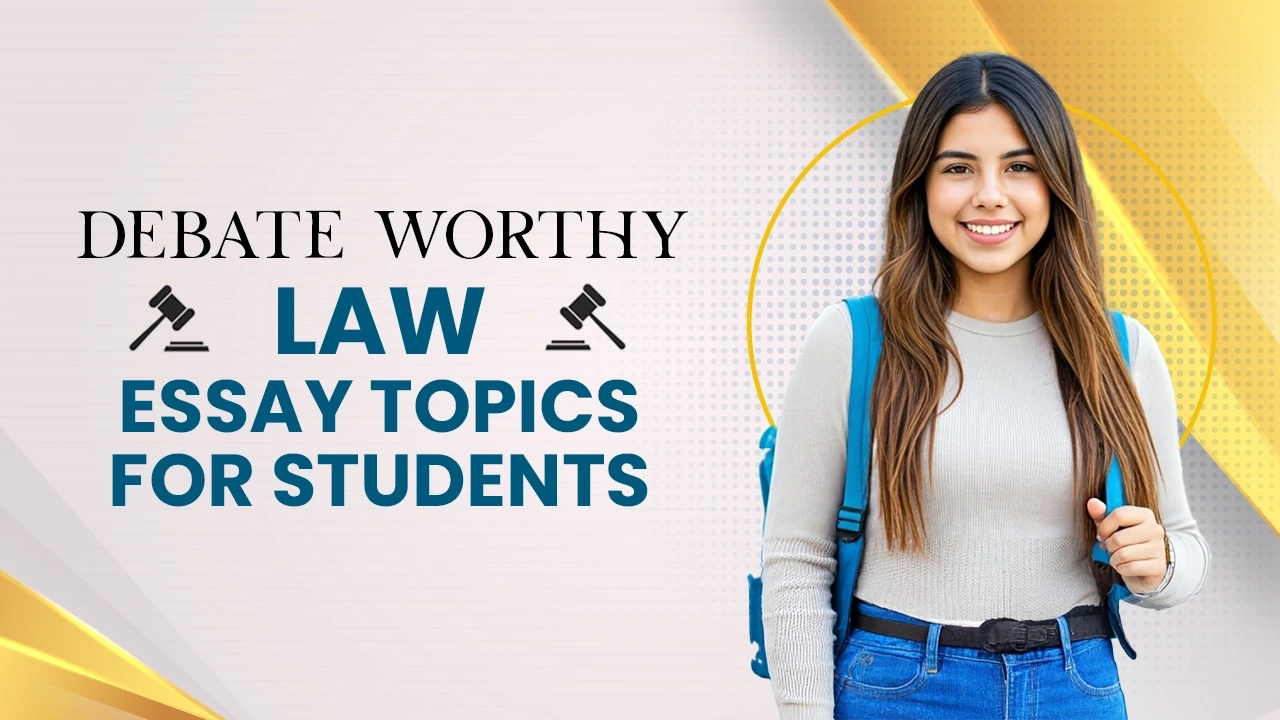 50+ Debate-Driven Law Essay Topics For Students